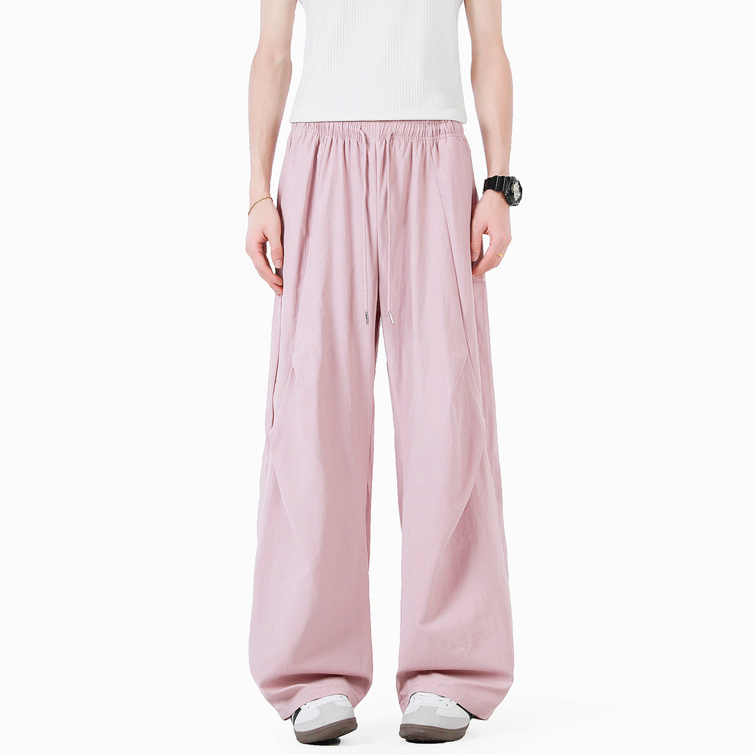 Unisex elegante Freizeithose mit hohem Bund und lockerer Passform Mirla-Eva Jonsson