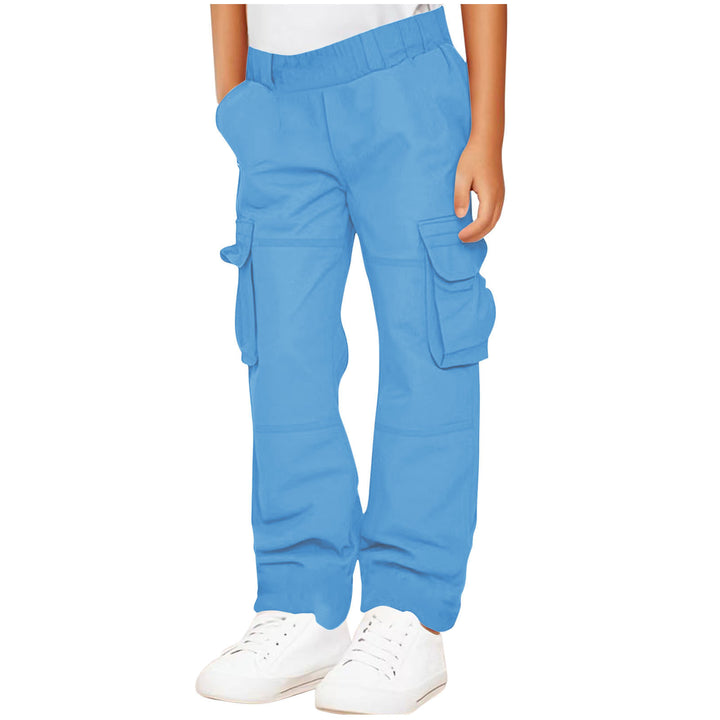 Unisex fritids cargo-byxor med praktiska sidofickor Mirla-Eva Jonsson
