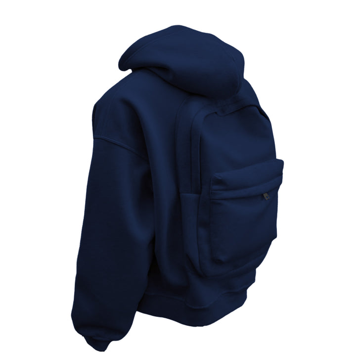 Unisex hoodie med praktiska fickor Mirla-Eva Jonsson