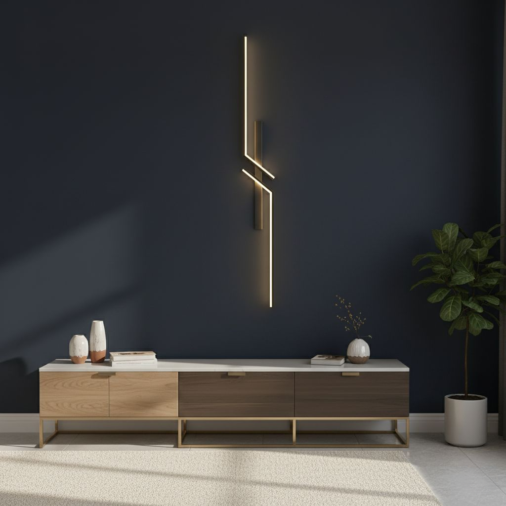 Vägglampa Mensah | Modern, elegant LED-belysning för samtida interiörer-Eva Jonsson