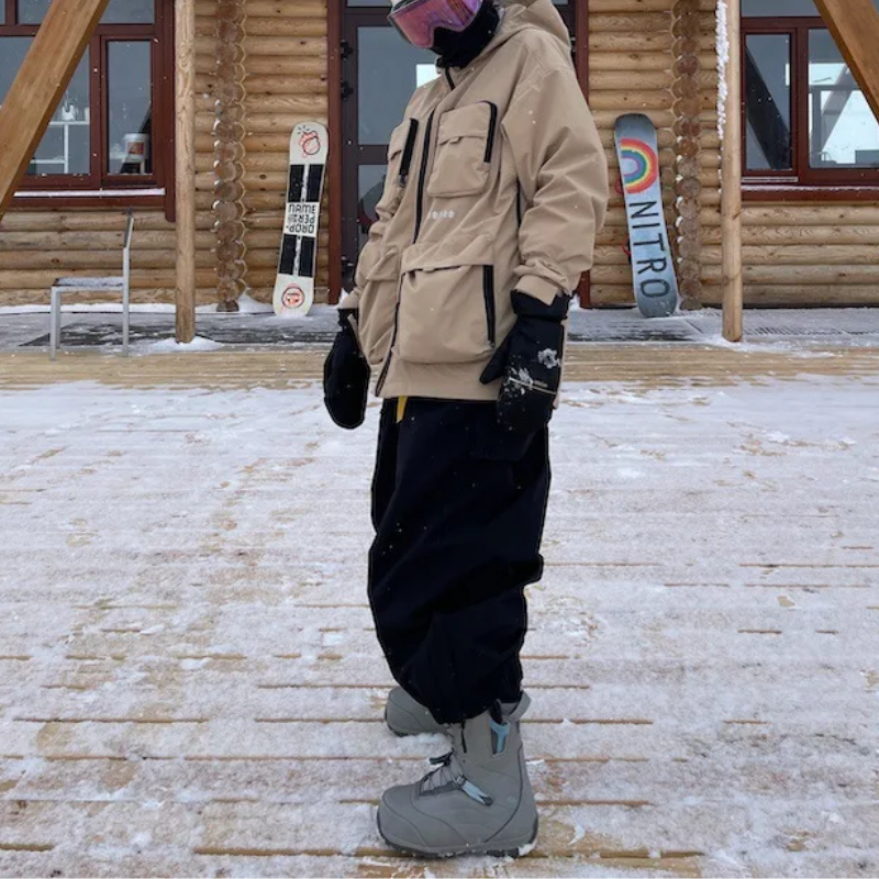 Varm Baggy-byxa med Isolering & Perfekt för Skidåkning och Snowboard | Mirla-Eva Jonsson