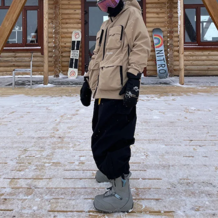 Varm Baggy-byxa med Isolering & Perfekt för Skidåkning och Snowboard | Mirla-Eva Jonsson