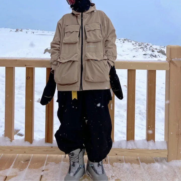 Varm Baggy-byxa med Isolering & Perfekt för Skidåkning och Snowboard | Mirla-Eva Jonsson