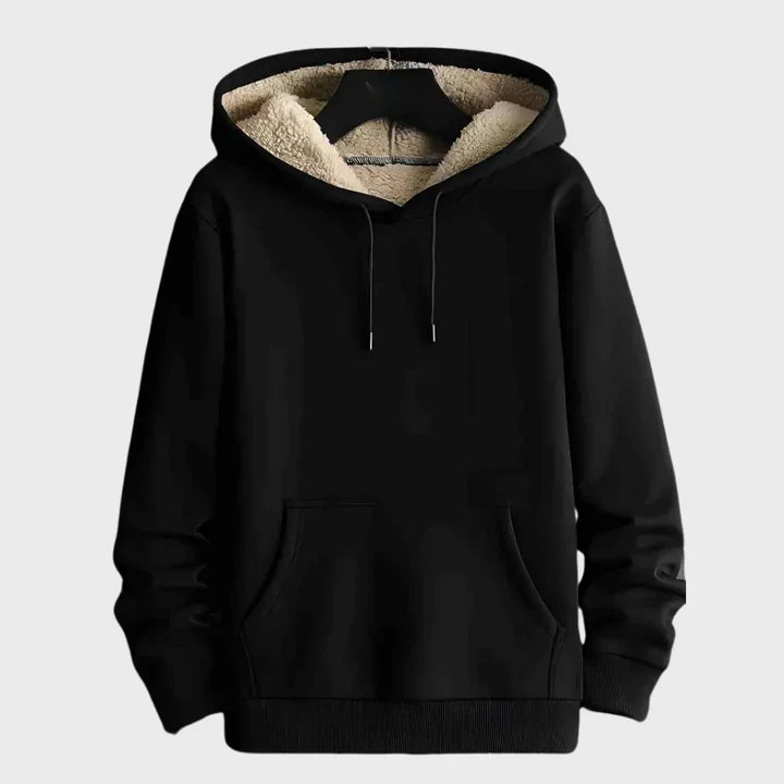 Vinter Hoodie | Varm | Pullover | Fleece Hoodie | Herrkläder-Eva Jonsson