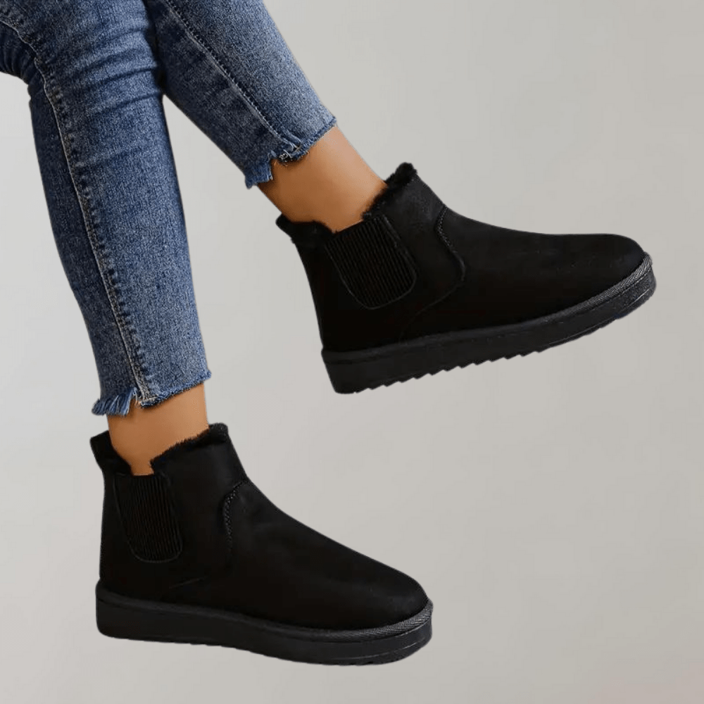 Vinterkängor | Slip-On | Pälsfodrade | Ankelkängor | Damkängor-Eva Jonsson