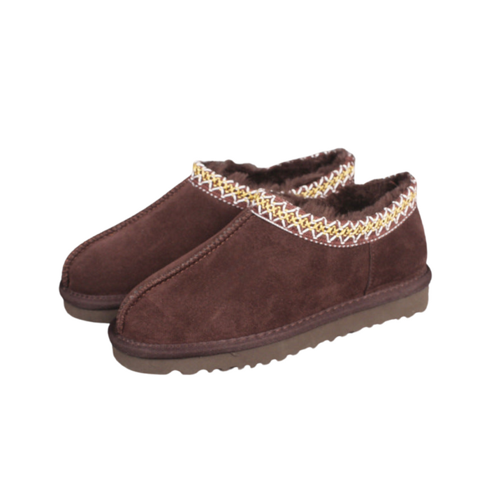 Vinterskor - Mocka - Pälsfodrad - Slip-On Stövlar - Vinterstövlar Dam-Eva Jonsson