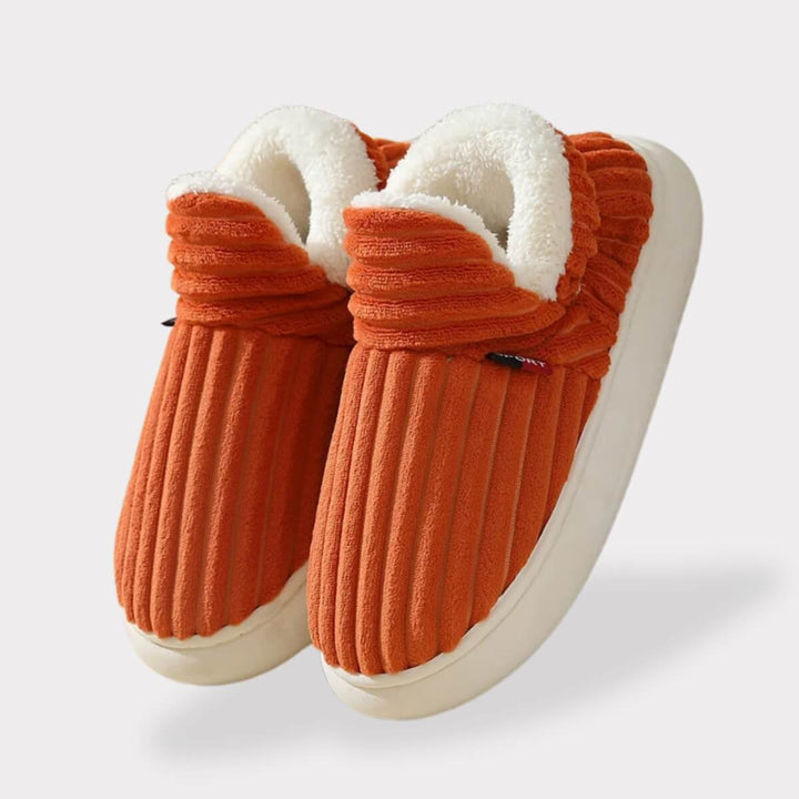 Vintertofflor - Unisex varma mjuka tofflor för inomhusbruk-Eva Jonsson