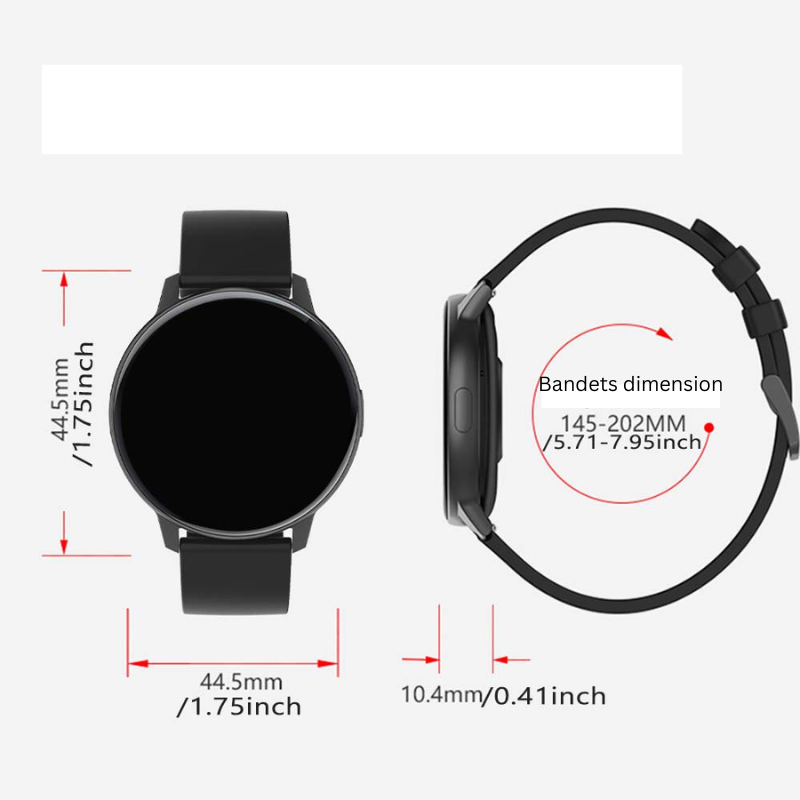 VitaFit Smartwatch | Unisex Sportklocka med hälsokontroll-Eva Jonsson