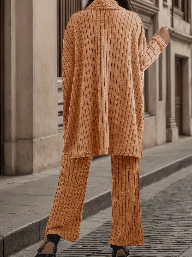 Willa Matchande outfit | Tvådelat set för kvinnor i stora storlekar-Eva Jonsson