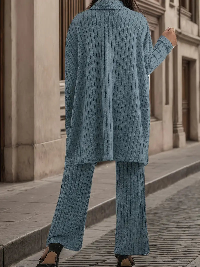 Willa Matchande outfit | Tvådelat set för kvinnor i stora storlekar-Eva Jonsson