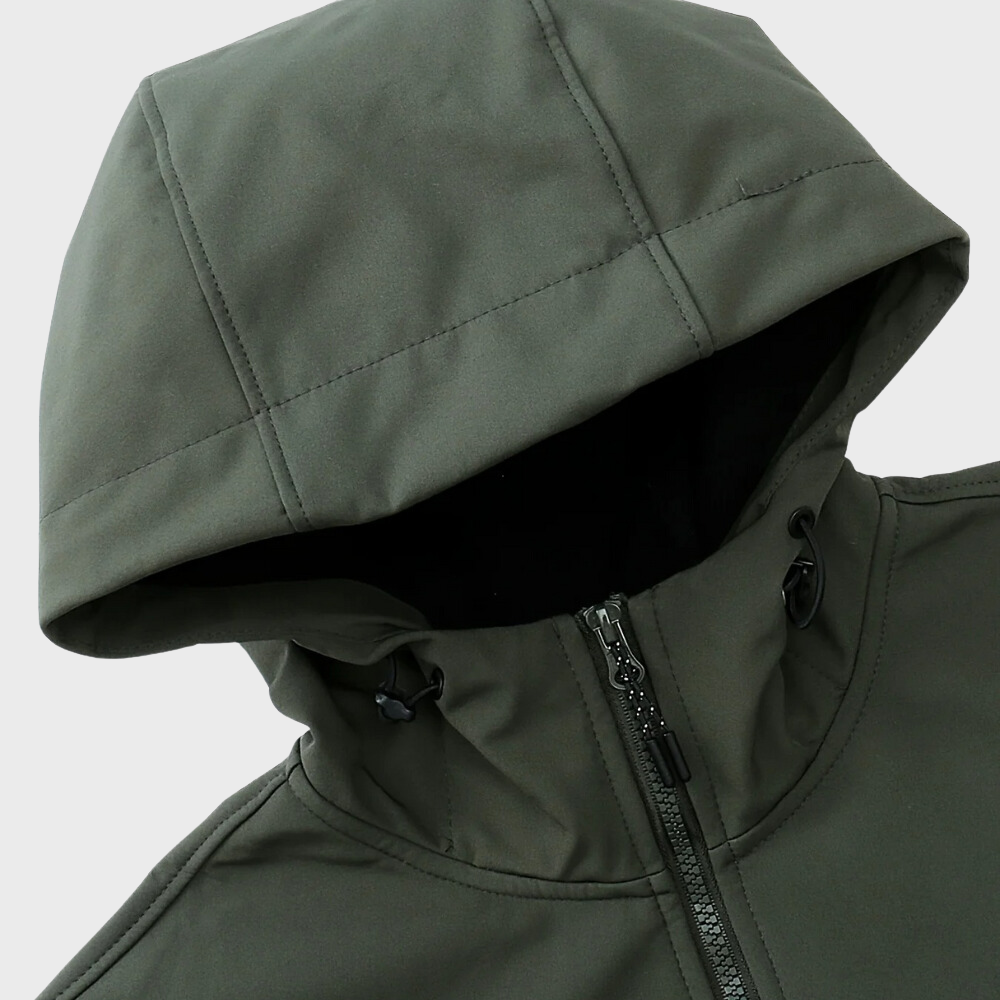 Windbreaker Jacket - Hooded Zip-Up för män - Vindtät utomhusjacka-Eva Jonsson