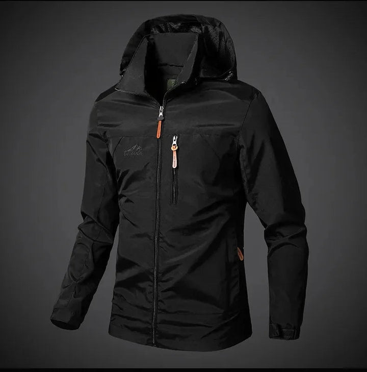 Windbreakerjacka - Huva - Vattentät - Outdoorjacka - Jackor för herrar-Eva Jonsson