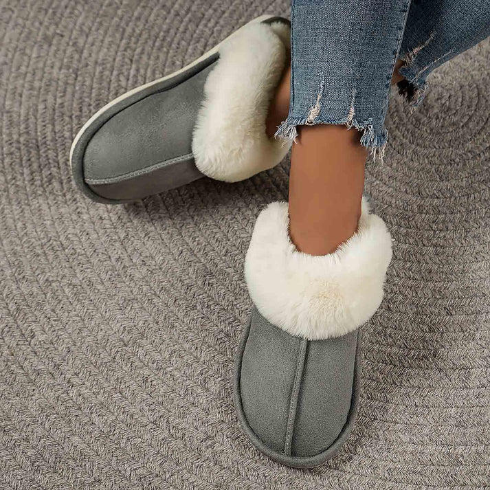 Winterpantoffels - Warm - Binnen - Fluffy pantoffels - Huispantoffels-Eva Jonsson