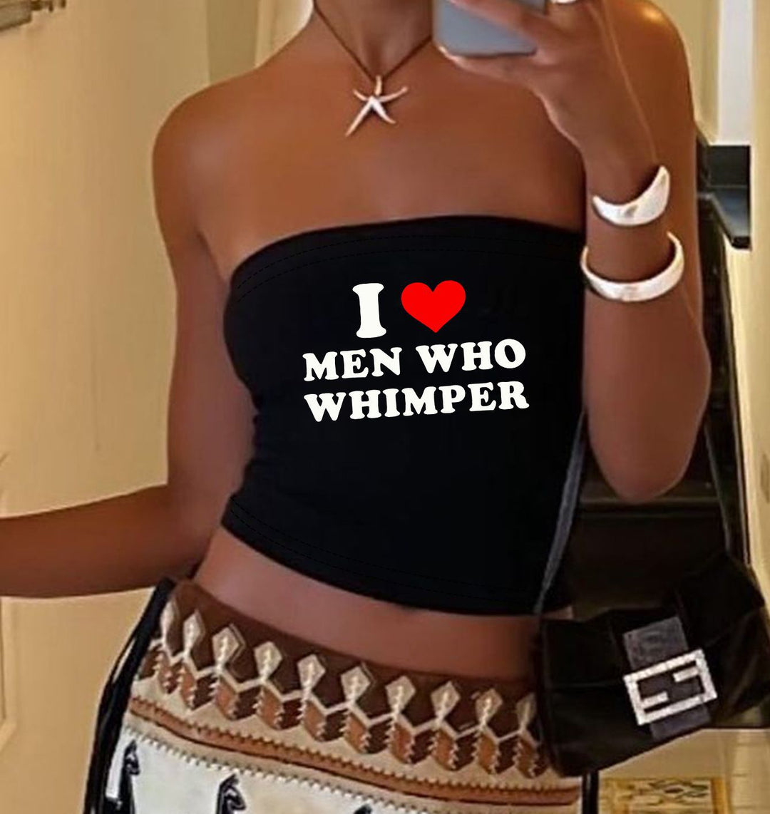 Women Bandeau top with smooth ghost design Mirla-Eva Jonsson