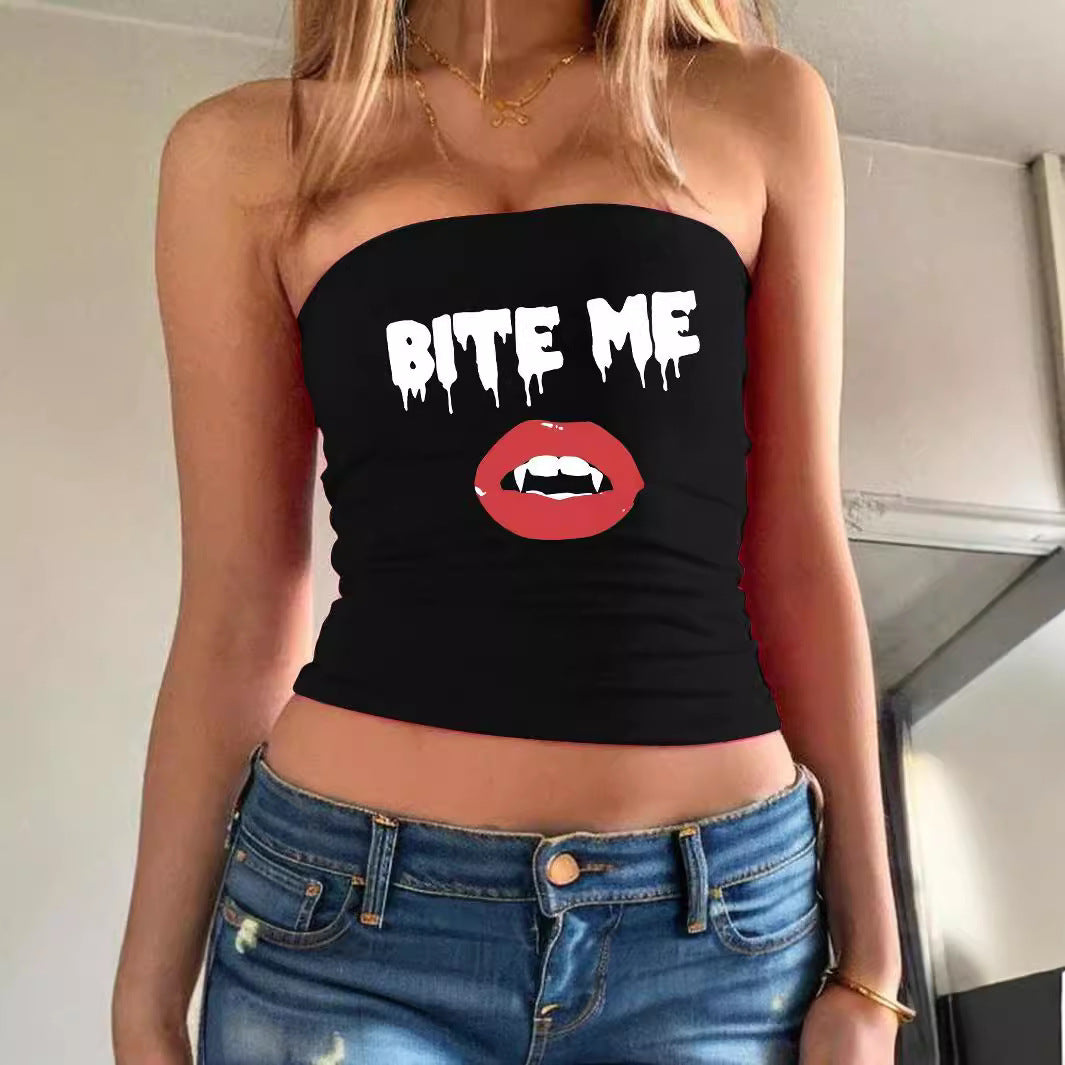 Women Bandeau top with smooth ghost design Mirla-Eva Jonsson
