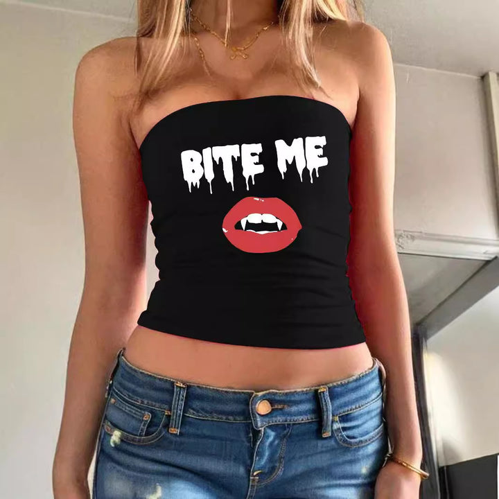 Women Bandeau top with smooth ghost design Mirla-Eva Jonsson