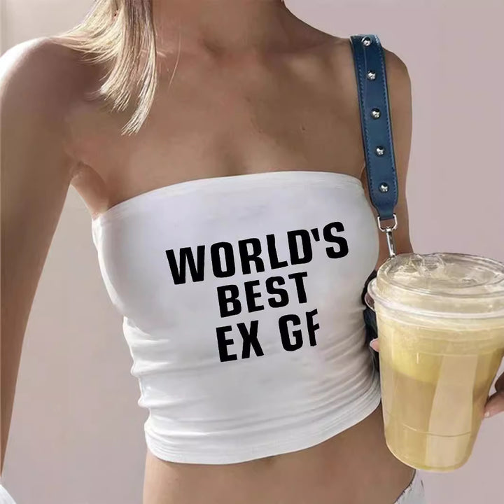 Women Bandeau top with smooth ghost design Mirla-Eva Jonsson