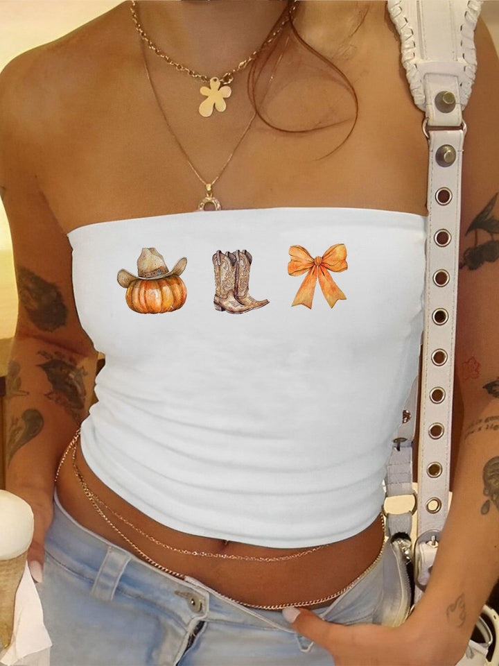 Women Bandeau top with smooth ghost design Mirla-Eva Jonsson