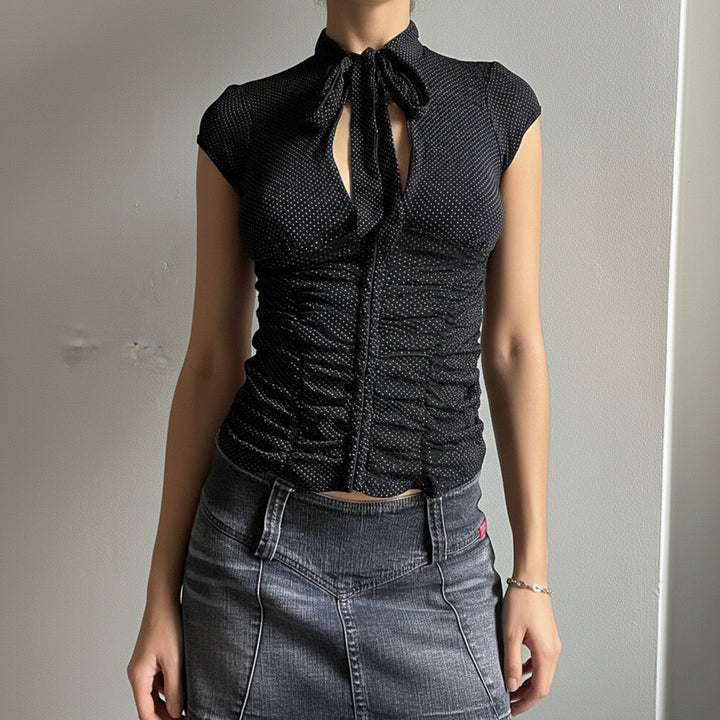 Women Elegant Ruffle Skirt with Nice Band Mirla-Eva Jonsson