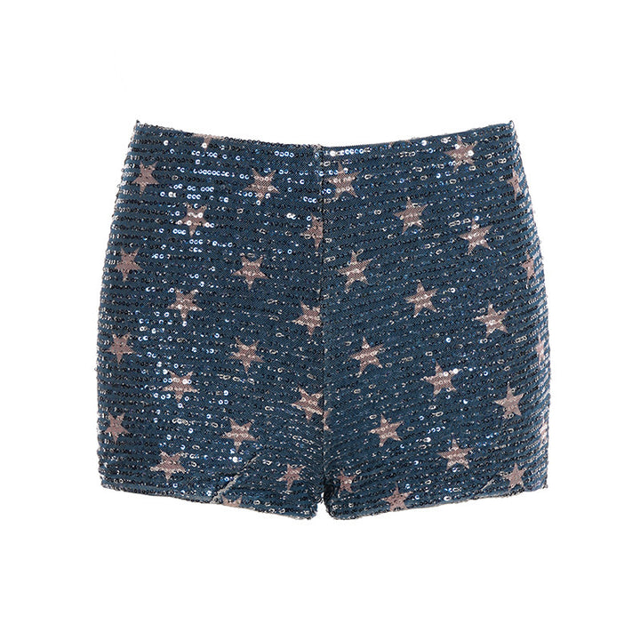 Women Glittering Star Shorts Mirla-Eva Jonsson