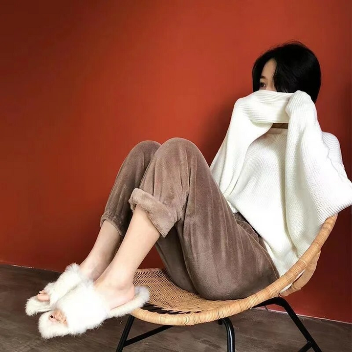 Zella Pyjamasbyxor | Dam Sköna pyjamasbyxor i fleece-Eva Jonsson
