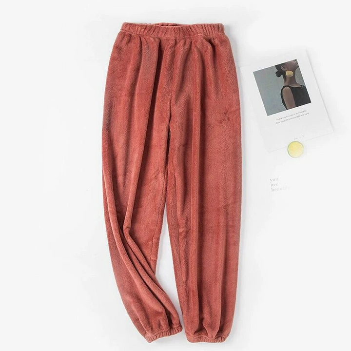 Zella Pyjamasbyxor | Dam Sköna pyjamasbyxor i fleece-Eva Jonsson