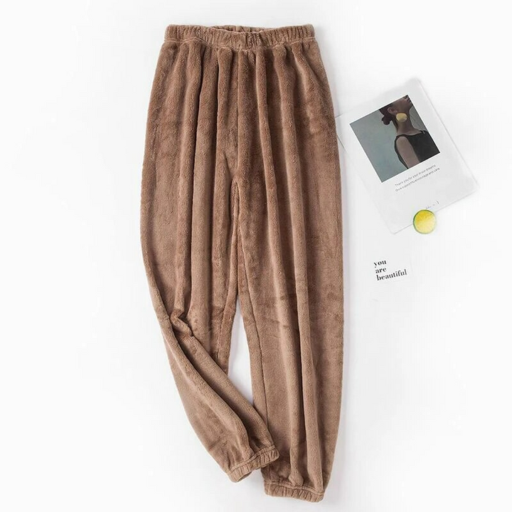 Zella Pyjamasbyxor | Dam Sköna pyjamasbyxor i fleece-Eva Jonsson