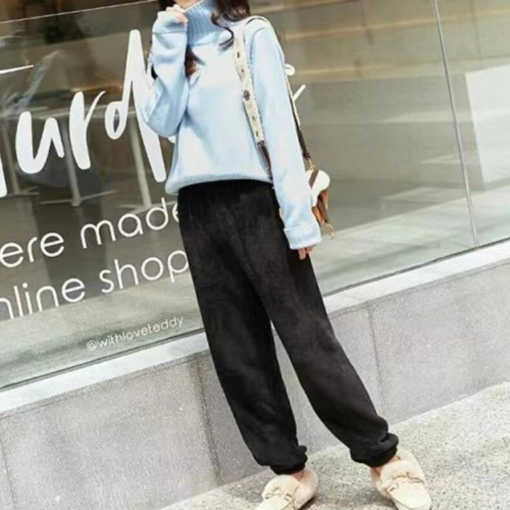 Zella Pyjamasbyxor | Dam Sköna pyjamasbyxor i fleece-Eva Jonsson