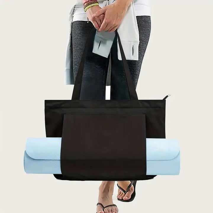 ZenCarry Yogamatta väska | Carryall Fitness axelväska-Eva Jonsson