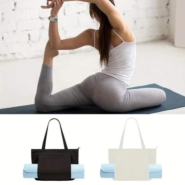 ZenCarry Yogamatta väska | Carryall Fitness axelväska-Eva Jonsson